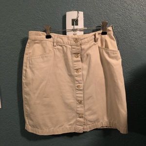 GAP khaki skirt